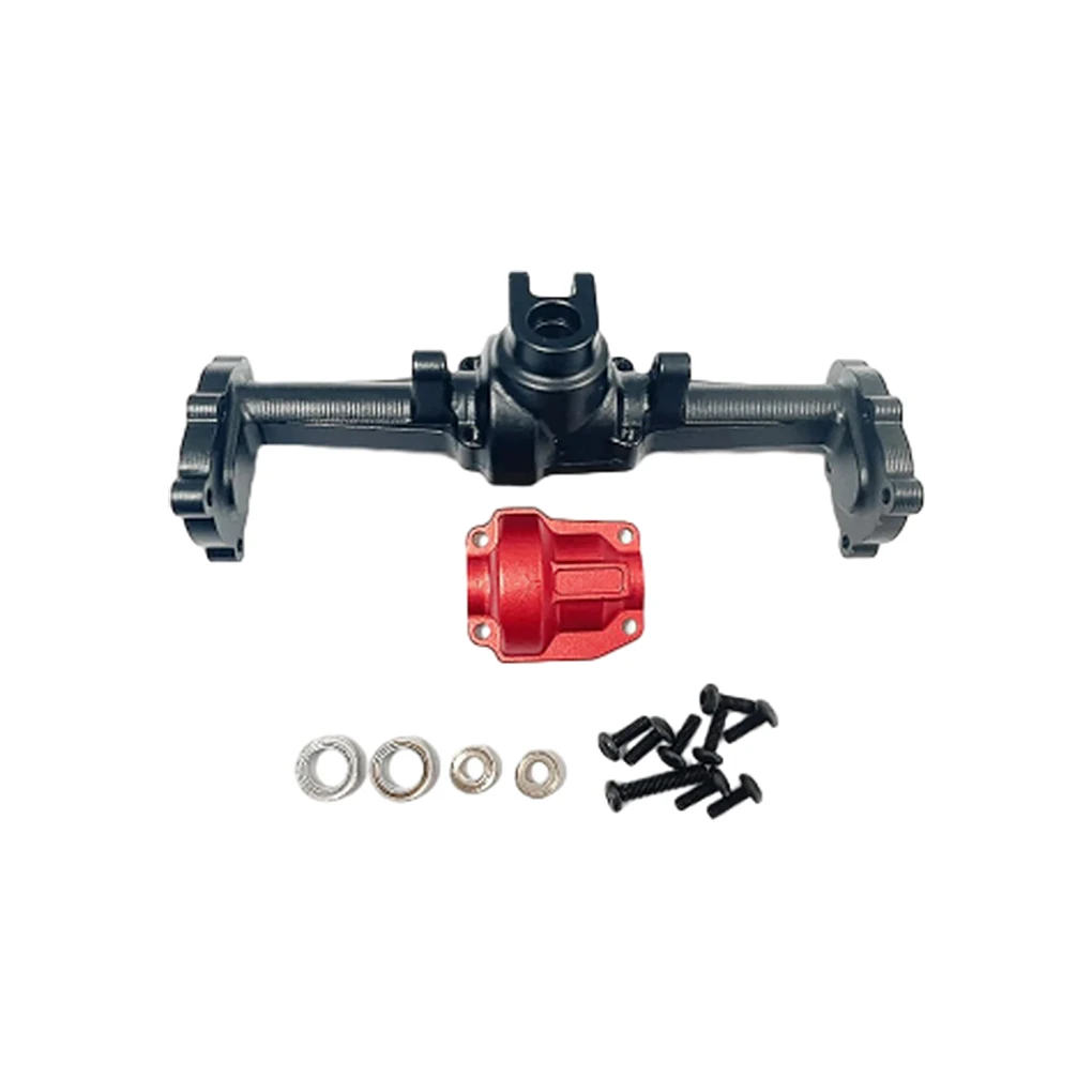 for HOBBYPLUS 1/18 RC CR-18P Rock Van Parts Steering Hub Carrier Front Axle Housing Shock Absorber Gear Box Mount Axles Gear