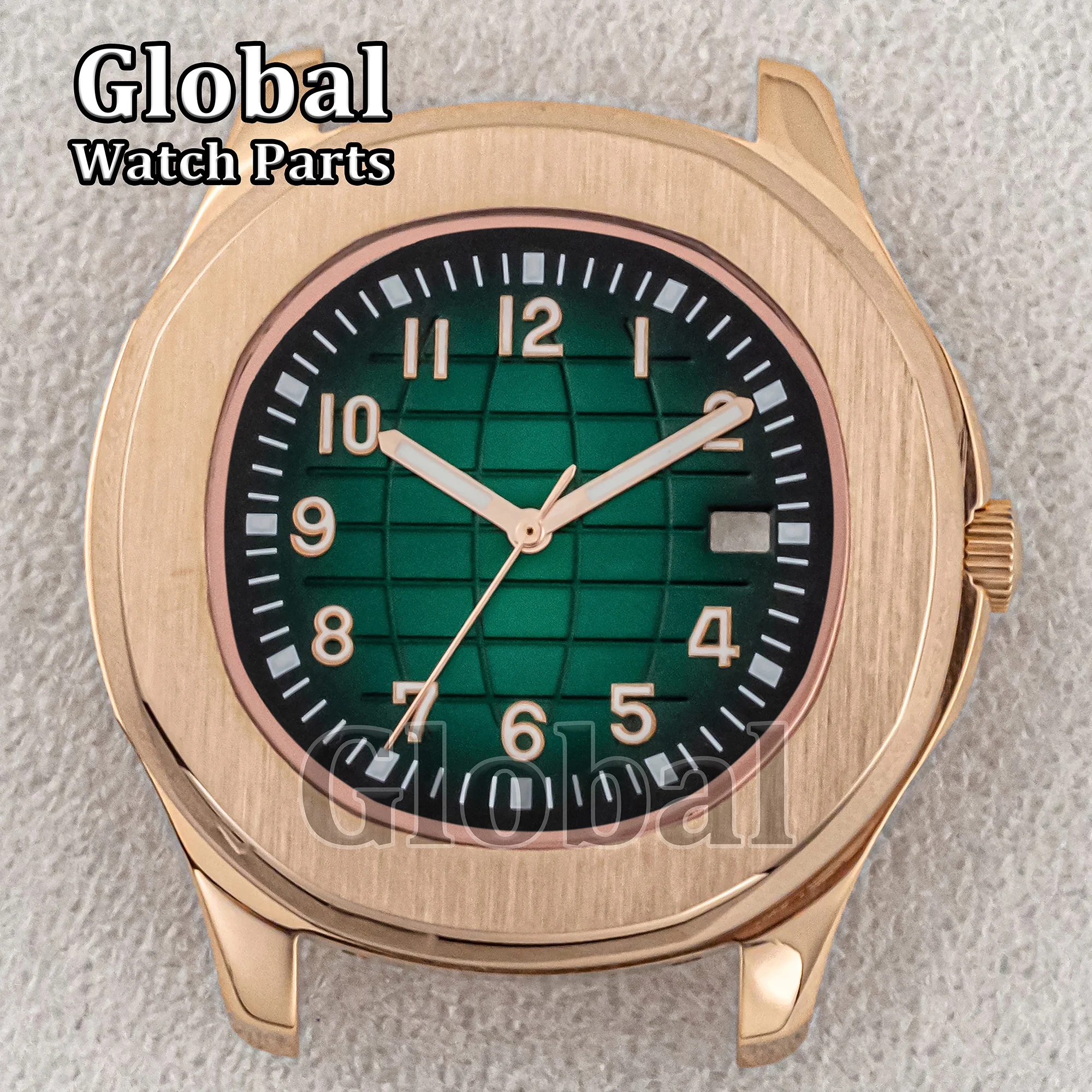 Aquanaut-ステンレススチールケースウォッチ,サファイアガラス,ダイヤル32mm,発光ハンド,機械式ムーブメントnh35 nh36,42mm