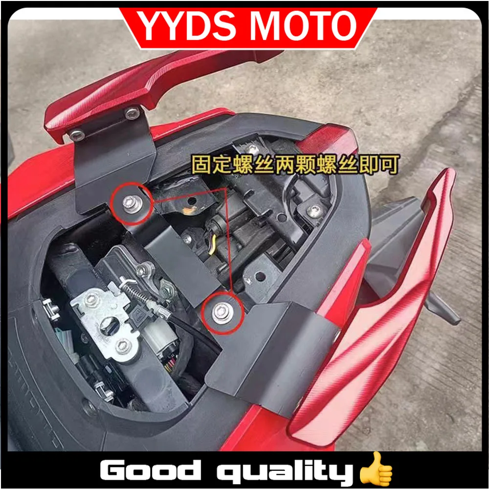 【Good quality】For QJMOTO SRK400 400SRK 400 SRK Motorcycle Rear Armrest Bracket Handrail Rear Passenger Comfort Accessory New Fit