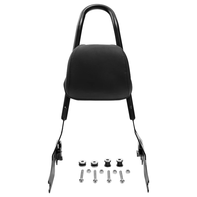 Motorcycle Detachables Backrest Sissy Bar Pad For Harley Sportster 883L Iron 883 XL883N 2004-2022 48 XL1200X XL1200NS 2010-2020