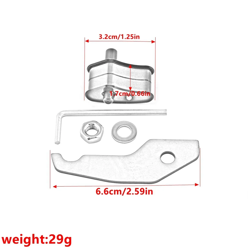 ل Zontes 350e 350d 350m 310m 150d 150m دراجة نارية ترقية الحق وقوف السيارات الفرامل قفل التبديل فرملة اليد رافعة زر