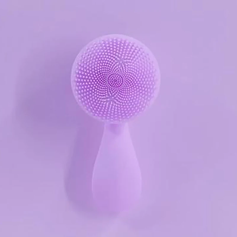 1 قطعة سيليكون الوجه الأنظف مقاوم للماء الجلد العميق غسل مدلك الكهربائية متعددة الوظائف فرشاة الوجه التطهير أداة