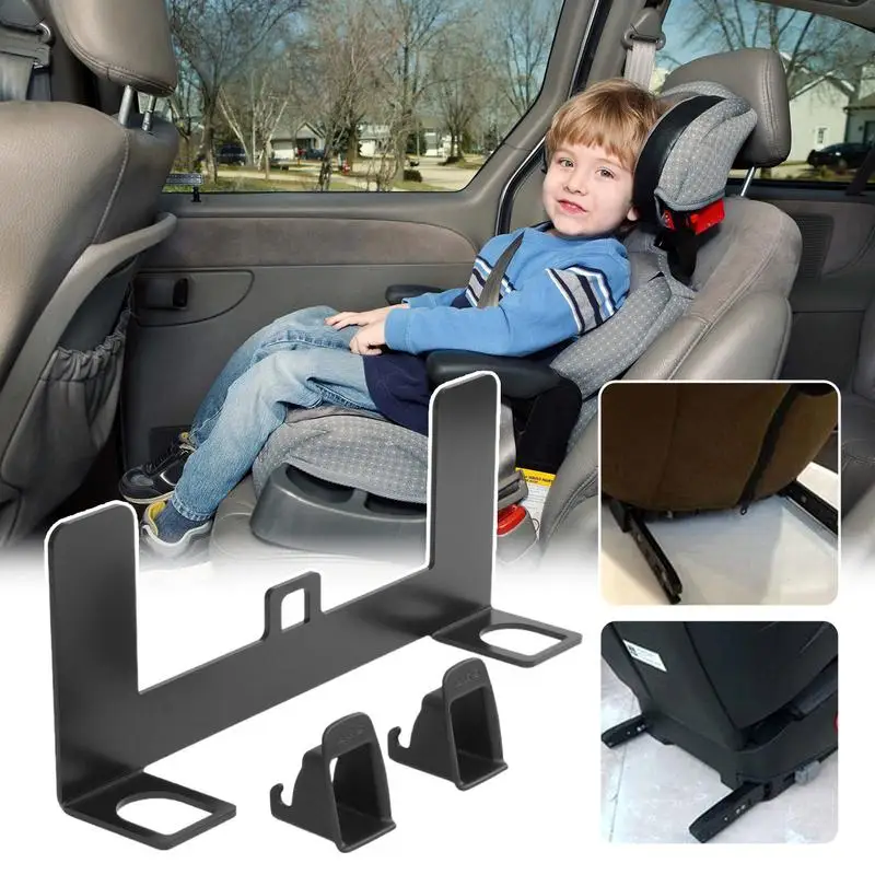 

Kids Safety Seat Mount Base Kid Safety Seat Mounting Bracket Child Safety Seat Latch Interface Bracket For RV SUV Commercial