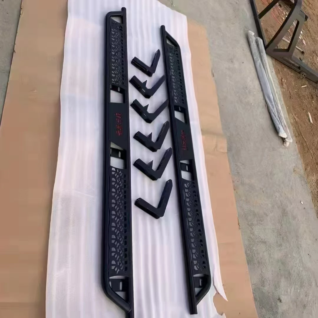 Waterproof Steel Side Step Pedal For Running Boards Manual Pickup