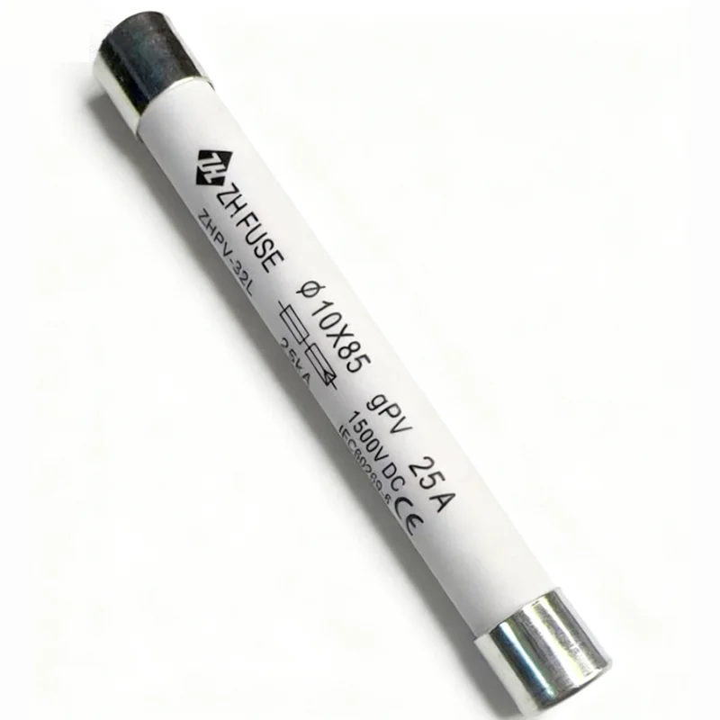 10x85mm ZHPV-32L Solar Photovoltaic System Fuse DC Fuse Box Photovoltaic Fuse DC 1500V 10x85 Fuse