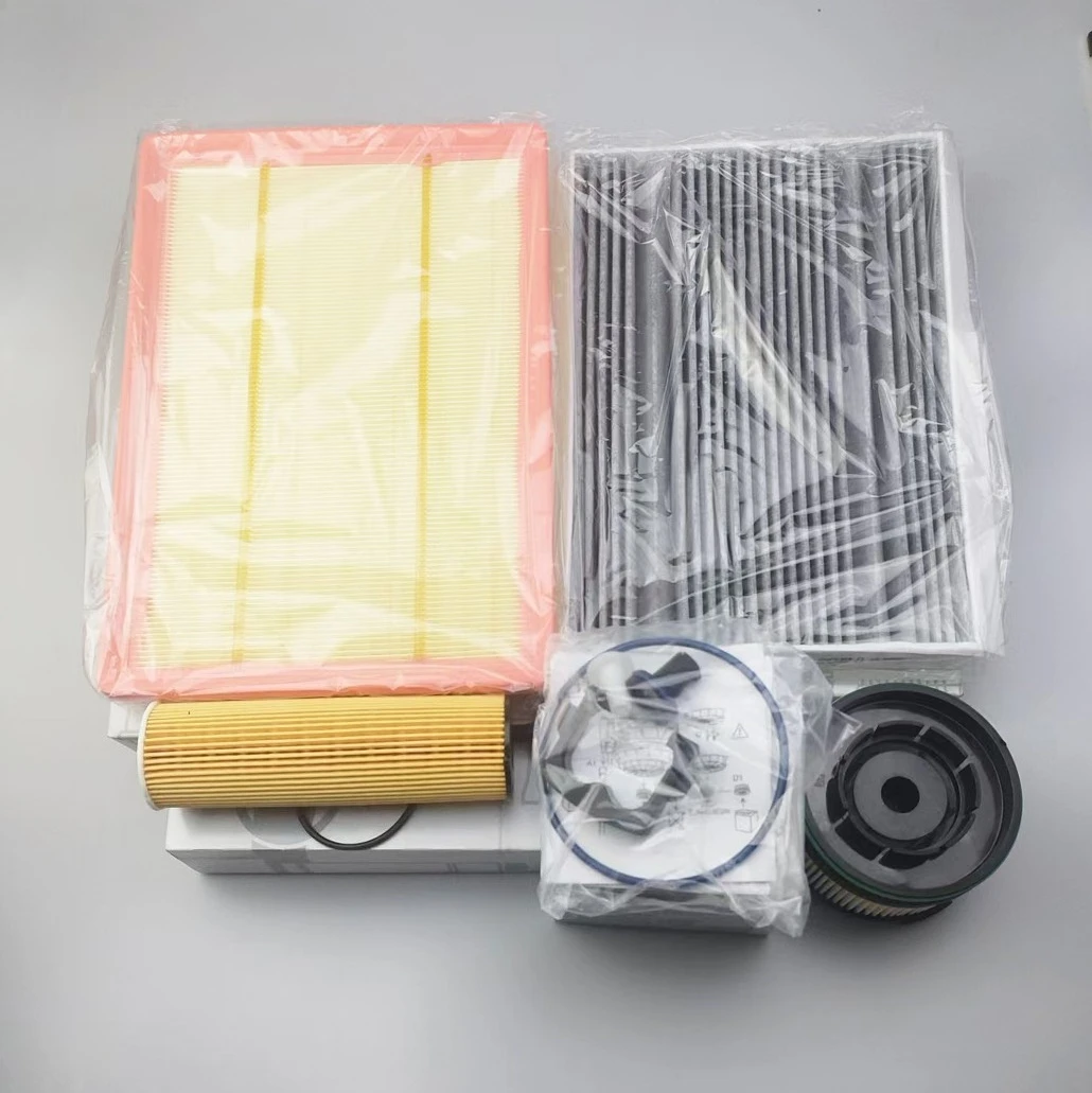 4PCS Air Filter and Carbin Filter Oil Fuel Filter A9075283500+ A9108301100 +A6540920100+A6541801100 for SPRINTER