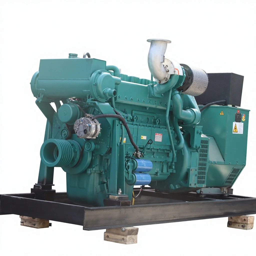 Marine engine with low fuel consumption of 300 kW and ship inspection certificate. Manufacturer supports customization