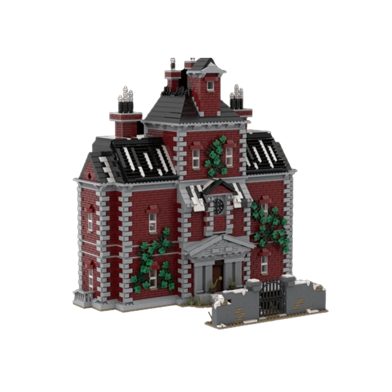 MOC- 131123   Bloques de construcción de casa de Carol de Navidad, serie City Street View, 4660 Uds., tecnología DIY, ladrillos, juguete para niños, modelo de exhibición, regalo