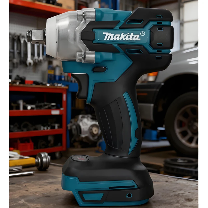 

Профессиональный беспроводной ударный гайковерт Makita DTW285 — крутящий момент 210 фунтов, сопротивление пыли/воды XPT, режим автоматической остановки обратного вращения
