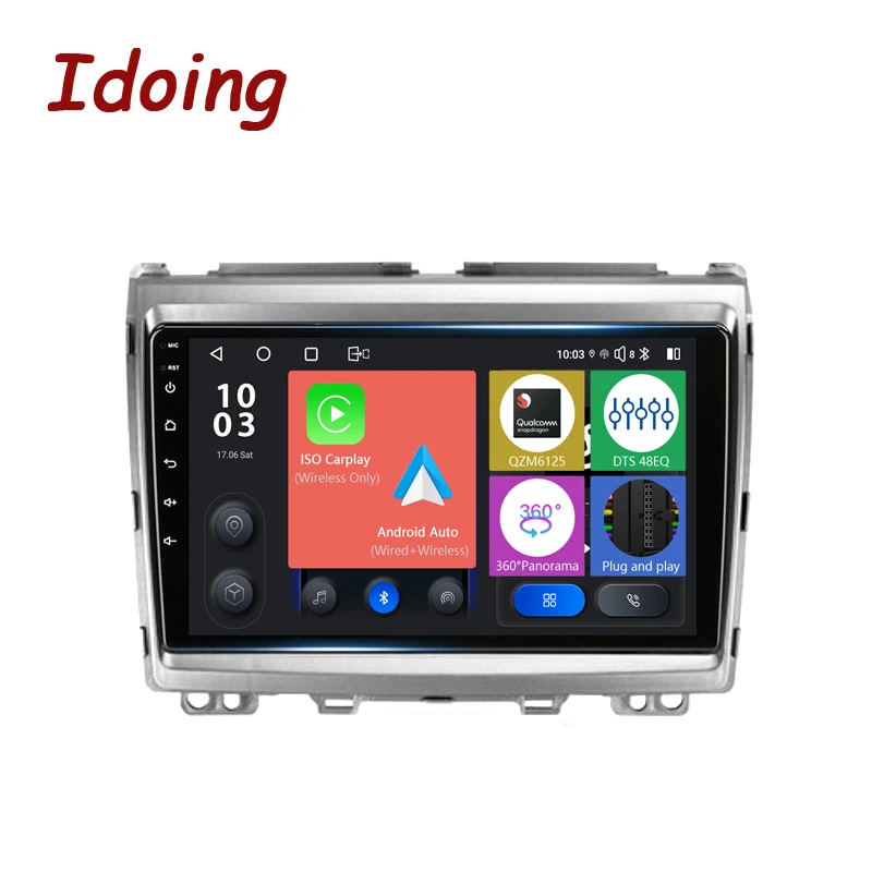 

Idoing 9"Android Head Unit For Mazda MPV LY 2006-2016 Car Radio Stereo Multimedia Video Player Navigation GPS 2K Audio No 2din