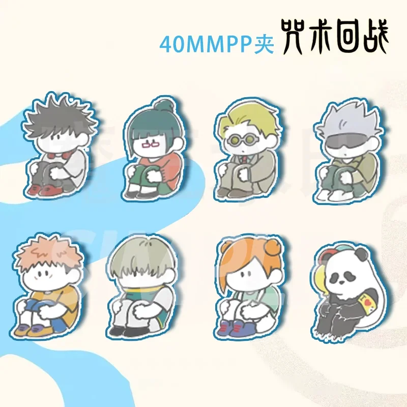 Game Jujutsu Kaisen Satoru Gojo Itadori Yuji Ryomen Sukuna Cosplay Polypropylene Clip Cartoon Cute  Delicacy Ambitus