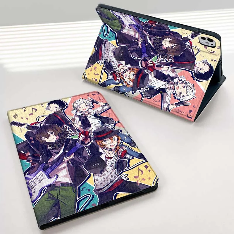 

B-Bungos S-Strays D-Dogs Cool For iPad Pro Air Mini 1 2 3 4 5 6 7 7th 8th 9th 10th 11th 10.2 9.7 10.5 10.9 11 12.9 Tablet Case