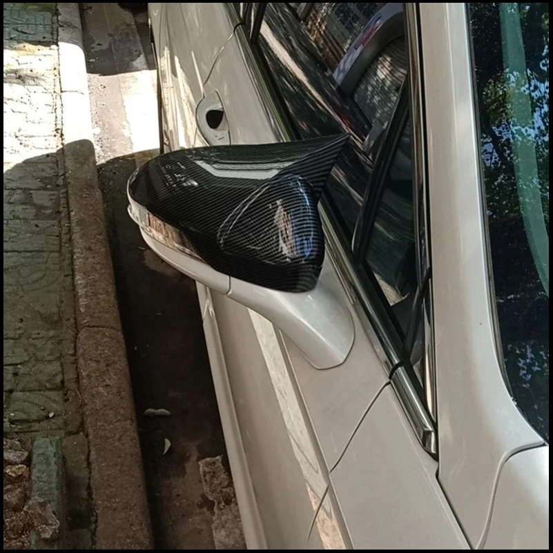 For Ford Mondeo 2013-2019 With Horn Rearview Mirror Cover Caps Frame Trim Car Parts Accessories