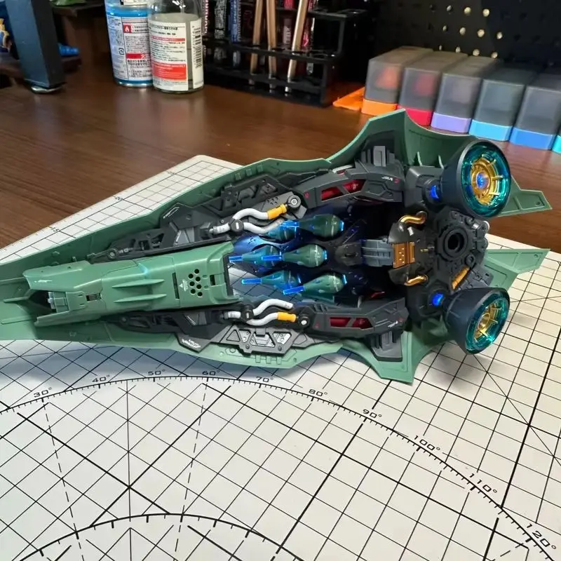 在庫あり AXIS MODEL WORKS オシリス エアリアル ドミネーター 1/100 組立可動モデル玩具 メカ NZ-666 クシャトリヤ LED照明キット