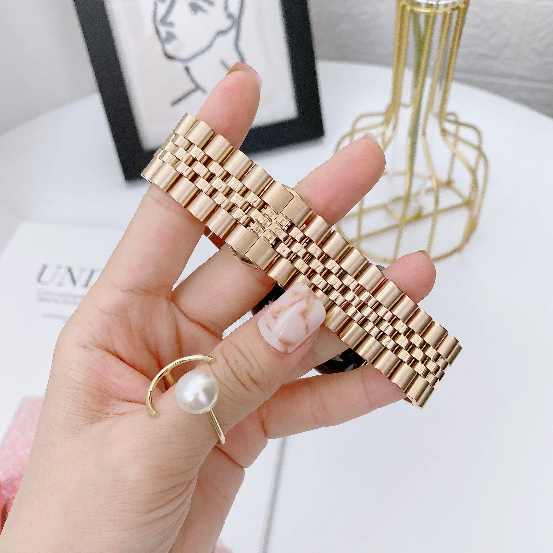 애플 워치용 메탈 스틸 스트랩, 울트라 밴드, 49mm, 44mm, 46mm, 42mm, 워치 스트랩, 아이워치 시리즈 10, 9, 8, 7, 6, SE, 5, 4, 45mm, 41mm