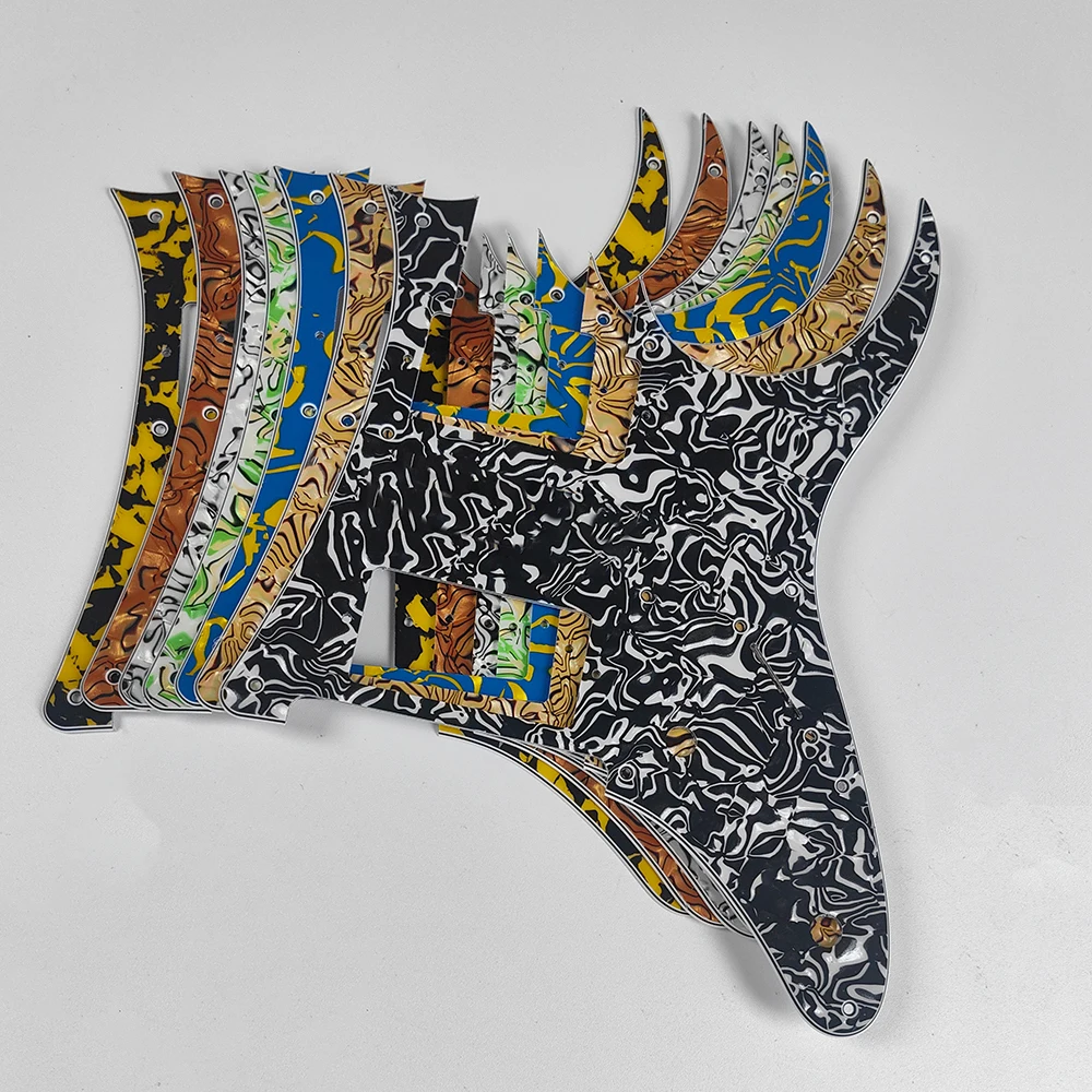 Pleroo Custom Guitar Parts -  For MIJ Ibanez 2550Z HH  Pickups Guitar Pickguard Cratch Plate Multicolor Choice #1