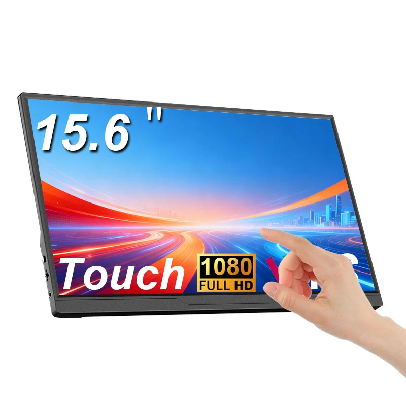 14/15.6/ 16 inch Touch Portable Monitor Ultra-thin  External Second Display for Laptop PC Cell Phone Switch Xbox PS4/5