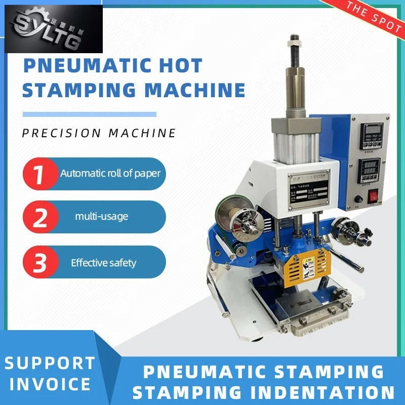 Máquinas de estampado en caliente, prensa en caliente automática, Control inteligente, punzonado en relieve, cajas de plástico de cuero, productos de papel