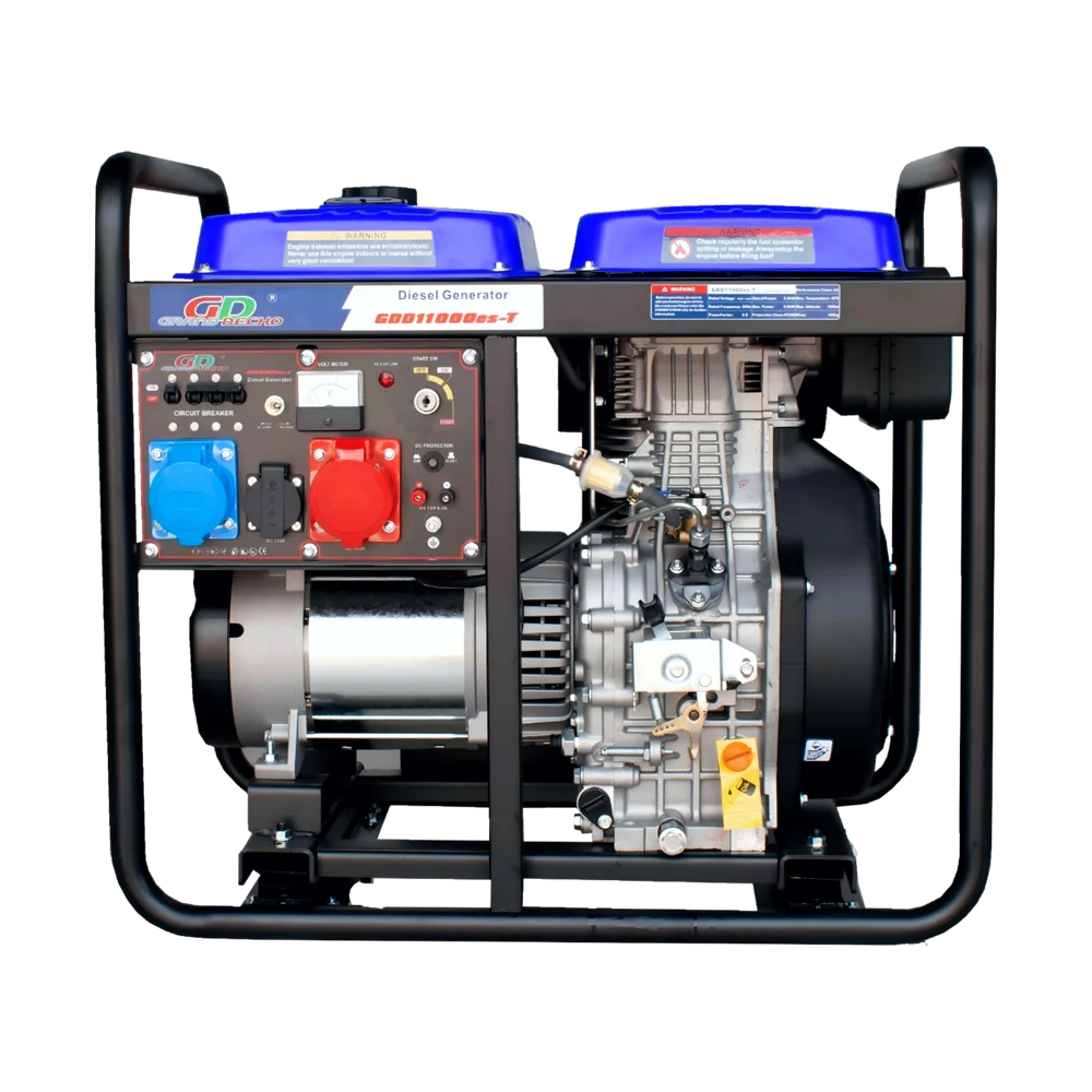 Silent Inverter Portable Diesel Generator GDD11000es-T