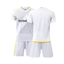 Parenting children's  sport set boy girl  LA Galaxy Fans shirt Training wear men and kids games football kits Leisure Uniforms