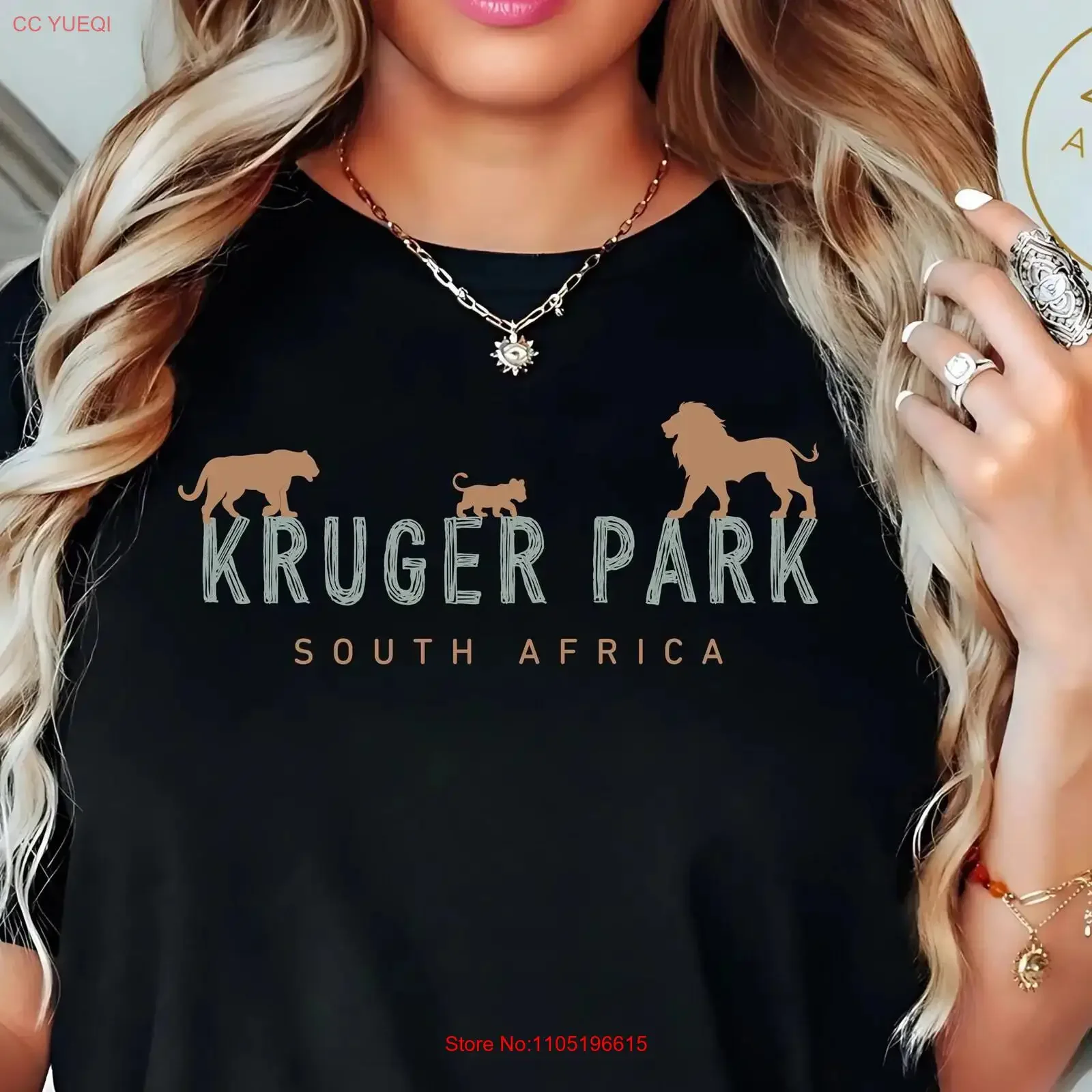 

Kruger National Park T Shirt South Africa Safari Lion Pride Vintage Wildlife Big Five vintage Washed Casual graphic fashion