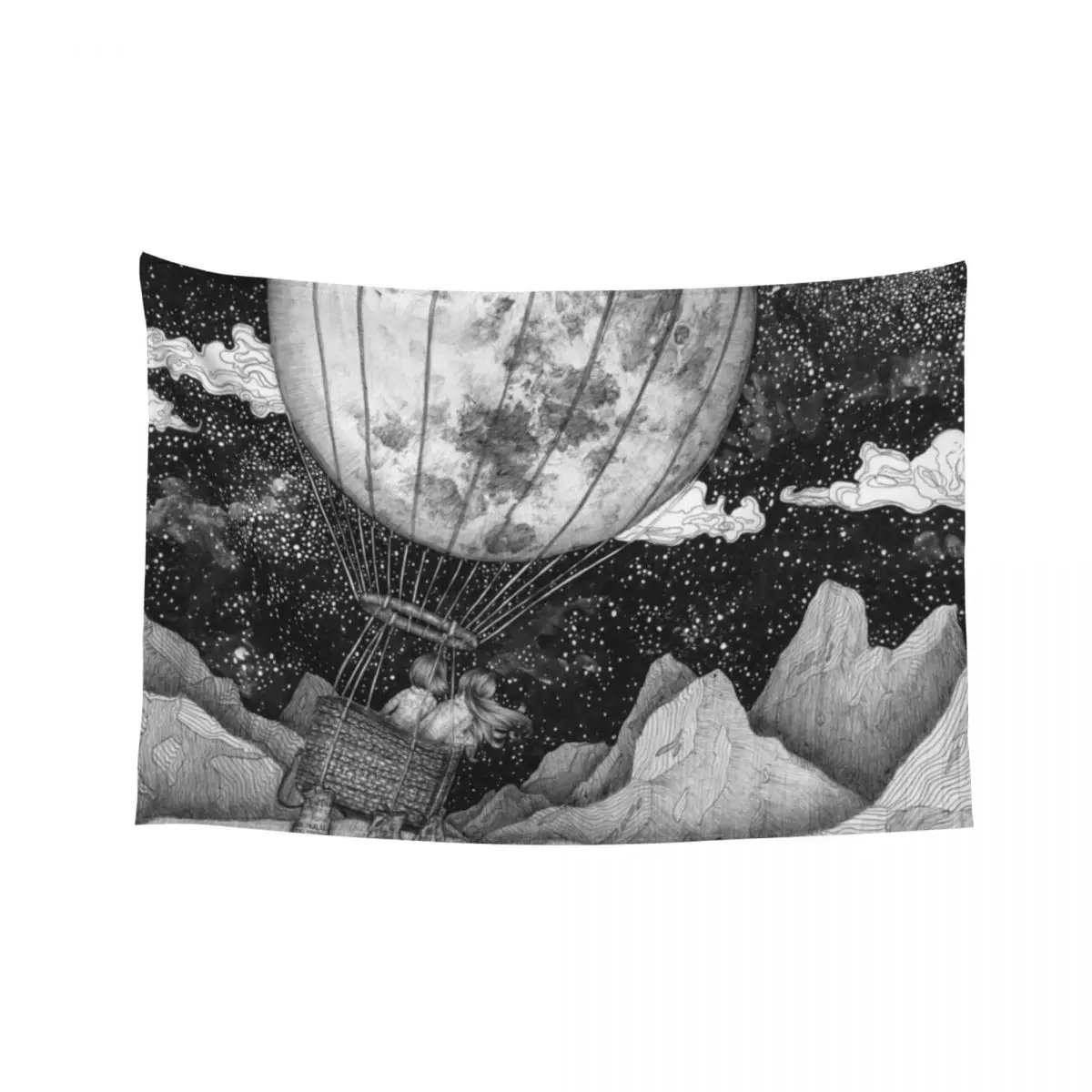 

Moon Balloon Tapestry Room Decorations Aesthetics Wall Decor Korean Room Decor Wallpaper Bedroom Tapestry