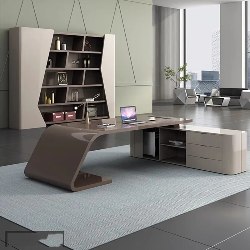 Motion Desk Home Office Computer Table Room Desks Furniture Shelves Offices Bureaux Auxiliary Tables Modern Work Economic