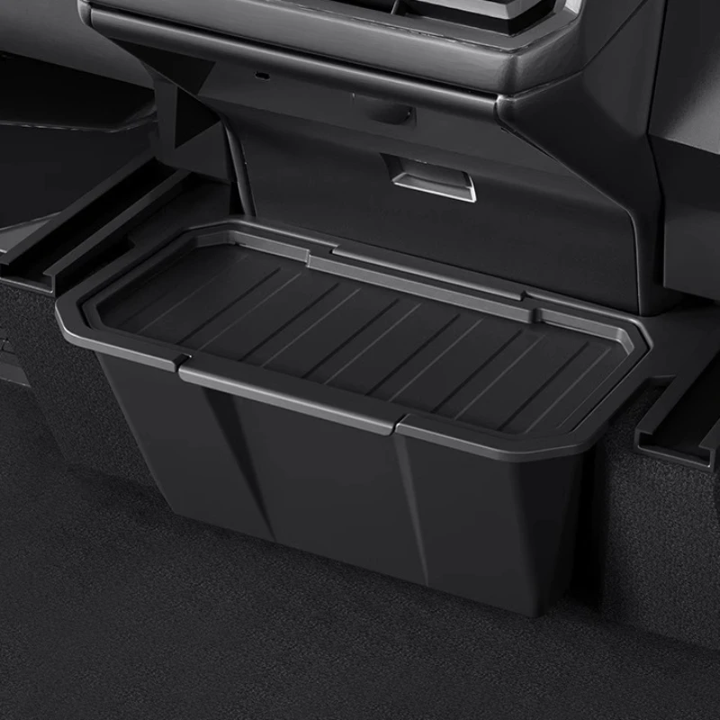 Для Tesla Cybertruck 2025 ящик для хранения с центральным управлением, органайзер, чехол, держатель для салфеток, лоток, аксессуары для украшения салона автомобиля