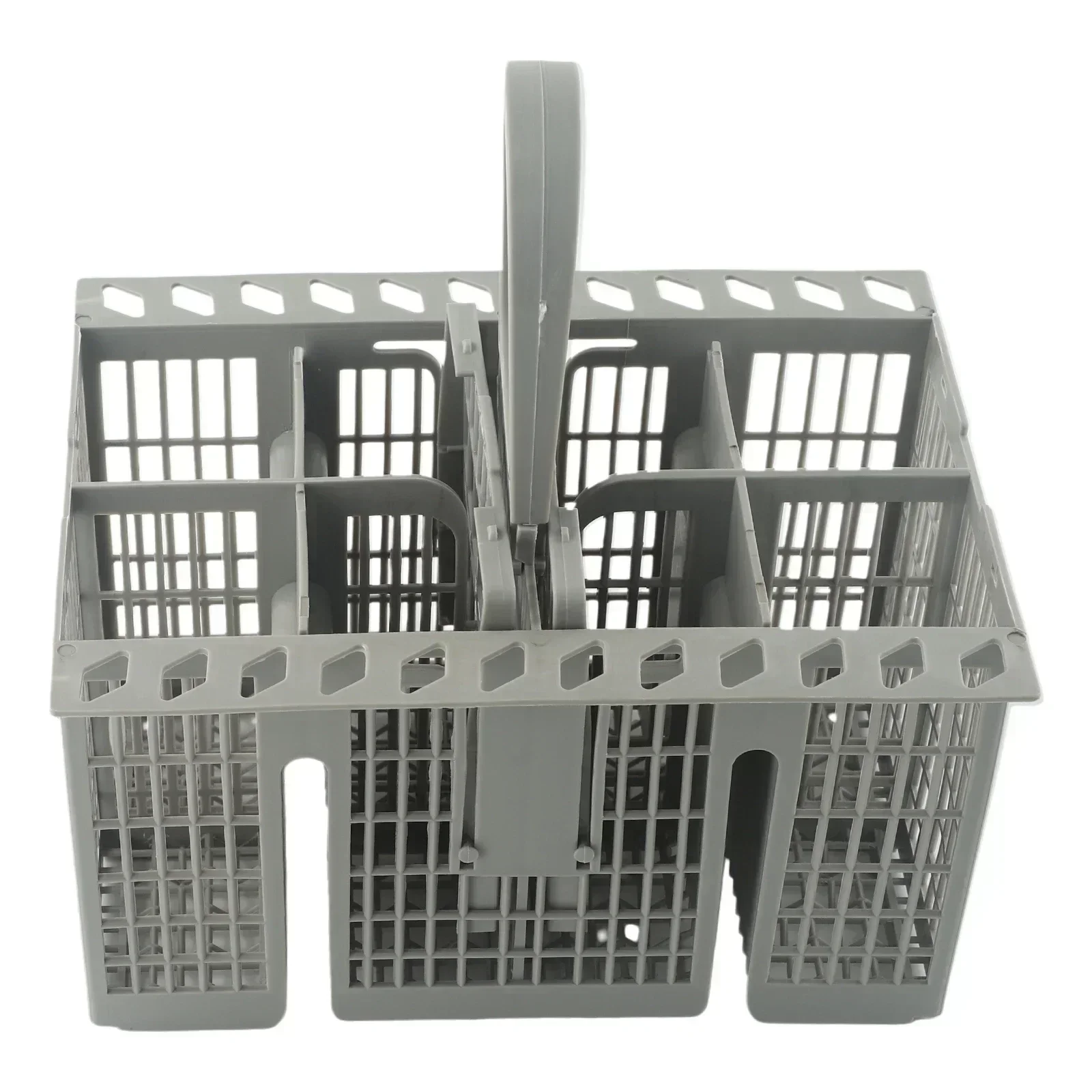 Cutlery Basket Detachable Handle Cutlery Basket for Bauknecht Dishwashers Gray Color High Quality Plastic