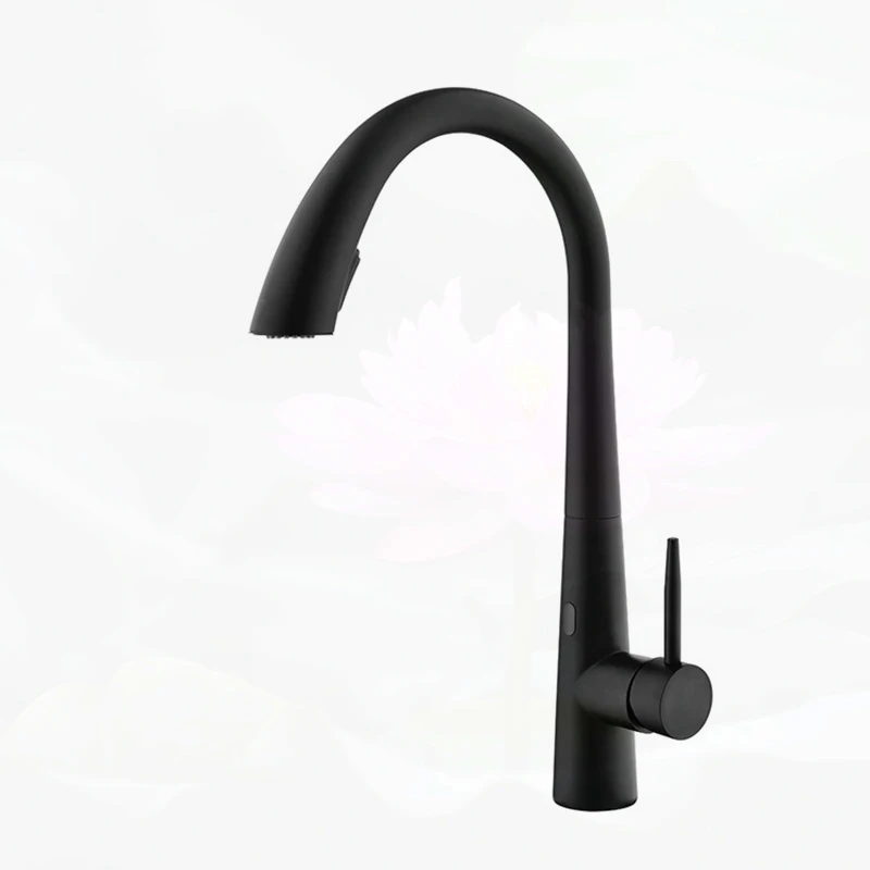 Smart Sensor Bathroom Rotation  Faucet High Tech Basin Mixer Tap Touchless Kitchen Sink Faucet   Auto Faucet Luxury Human Tap