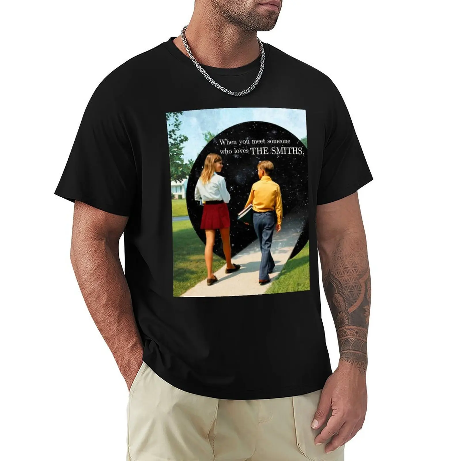 

The Smiths Portal to Another Dimension Print T-Shirt Comfortable Daily Wear Tee