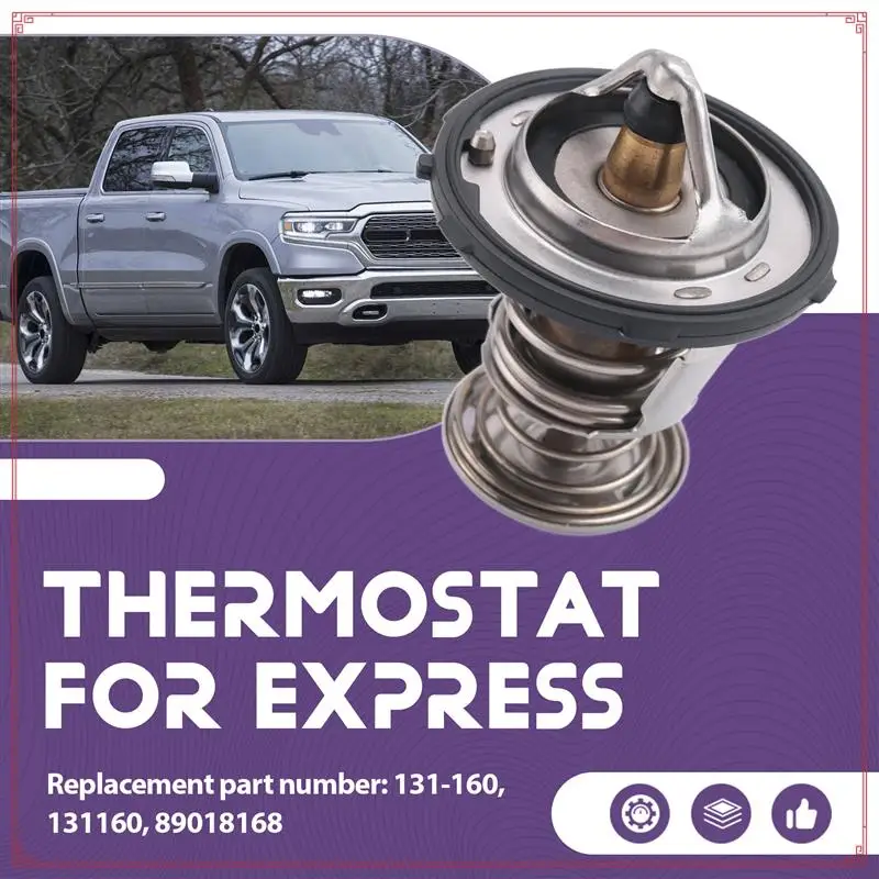 Termostat Mesin Cocok Untuk Express Sierra GMC 5.3L 6.0L Cadillac Pengganti 131160 89018168
