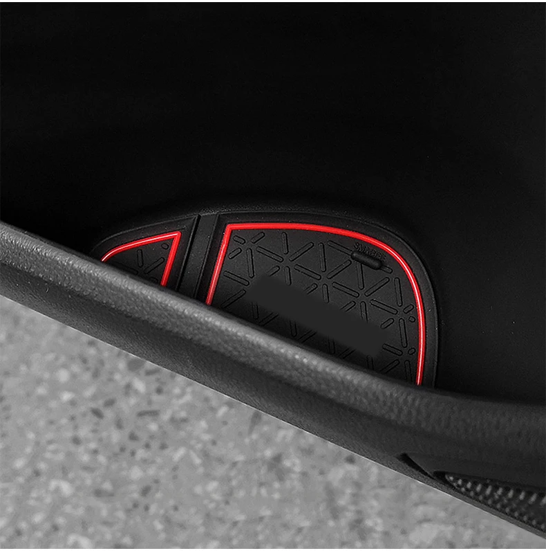 1 Set Auto-Antirutschmatten für Türfächer und Getränkehalter – Autozubehör für Toyota RAV4 XA50 2019 2020 2021 2022 2023 RAV 4 Hybrid – Detail 17