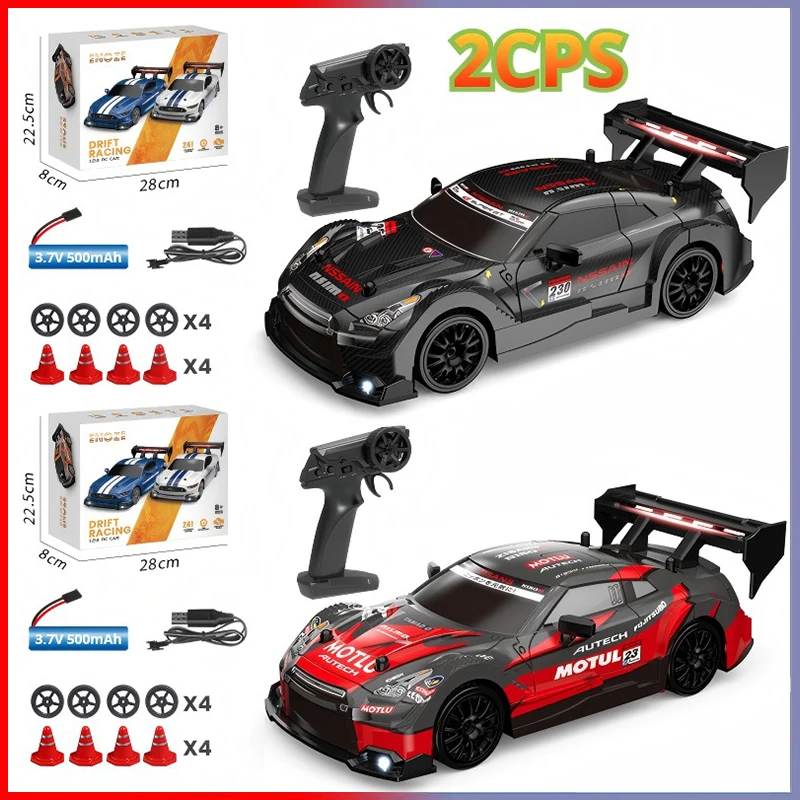 Rc Drift Car 1/24 Cross-Border 2.4G Remote Control High-Speed Electric Vehicle Ae86 4Wd Led Racing Toys for Boys Kdis Gift