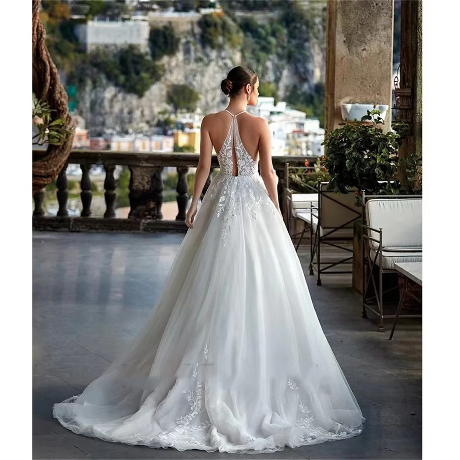 V-neck Brides Wedding Dresses 2024 Luxury Wedding Dress Temperament Slimming Bepeithy Official Store Women's Elegant Dresses