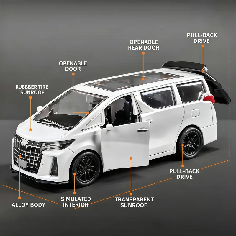 Modelo de Carro MPV em Liga Me - Kids Toys Boys avaliação e preço