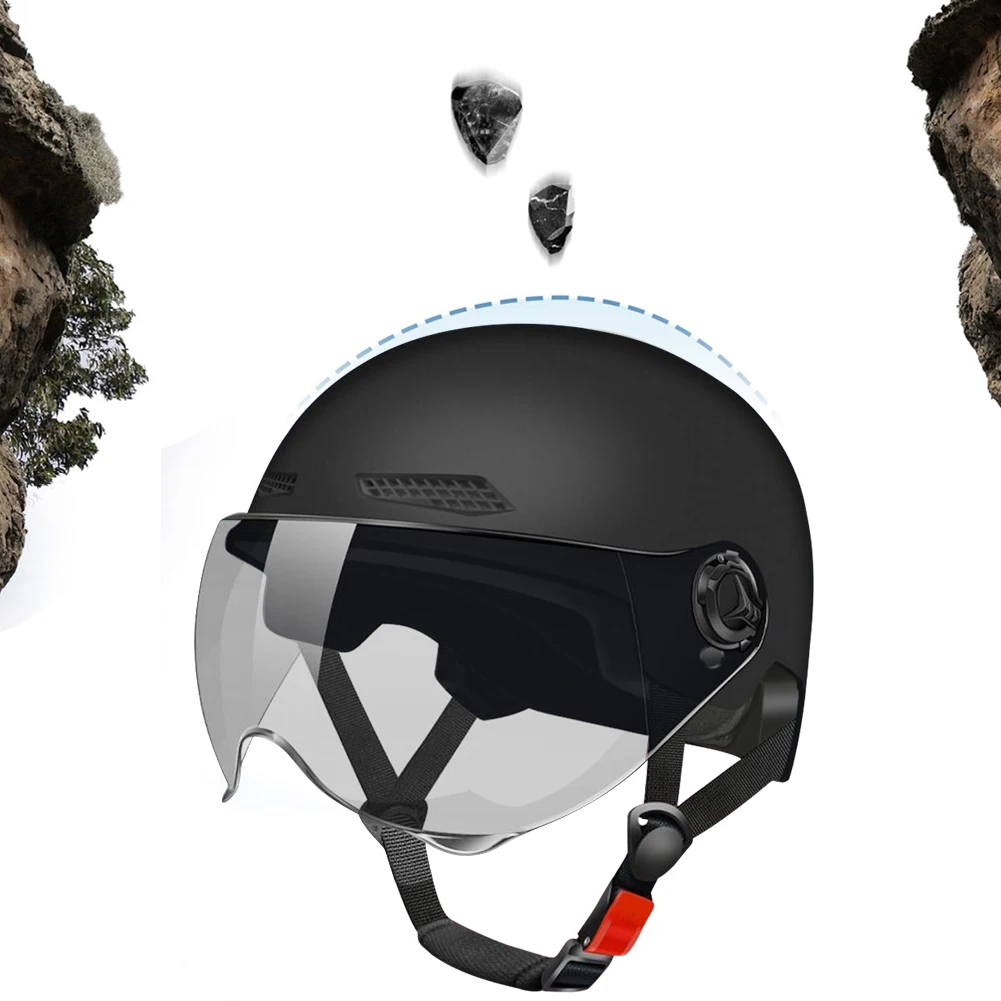 

Electric Bike Helmet Cycling Safety Helmet Adjustable Lightweight Bicycle Helmet Detachable Lining Cycling Accessories