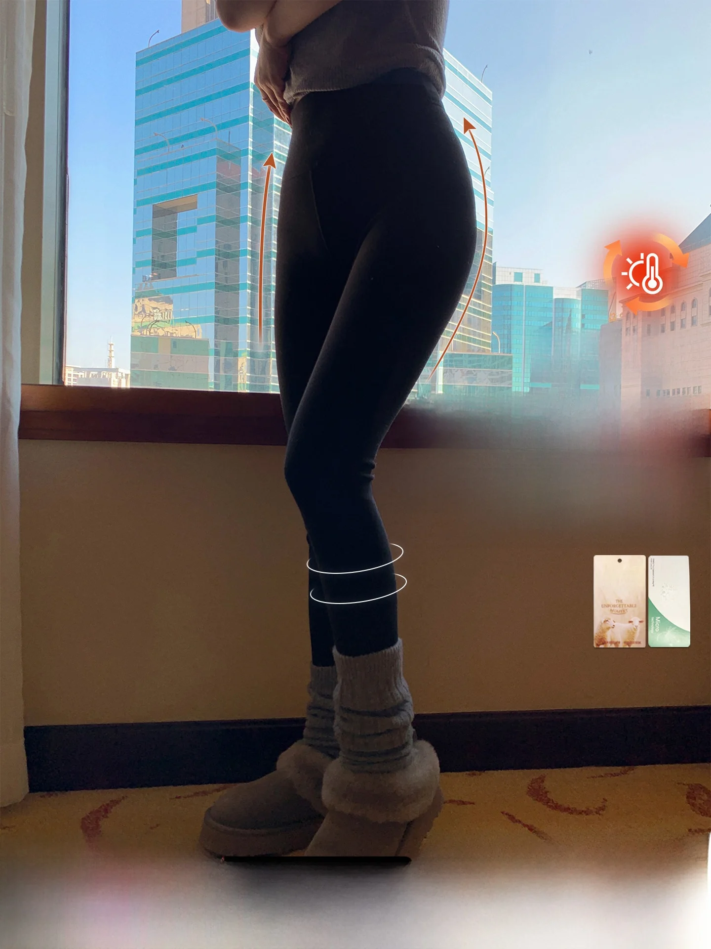 

Женские утепленные леггинсы Lebelin Sisy: повседневные, высокоэластичные, теплые, комплект из девяти предметов, новинка зимы