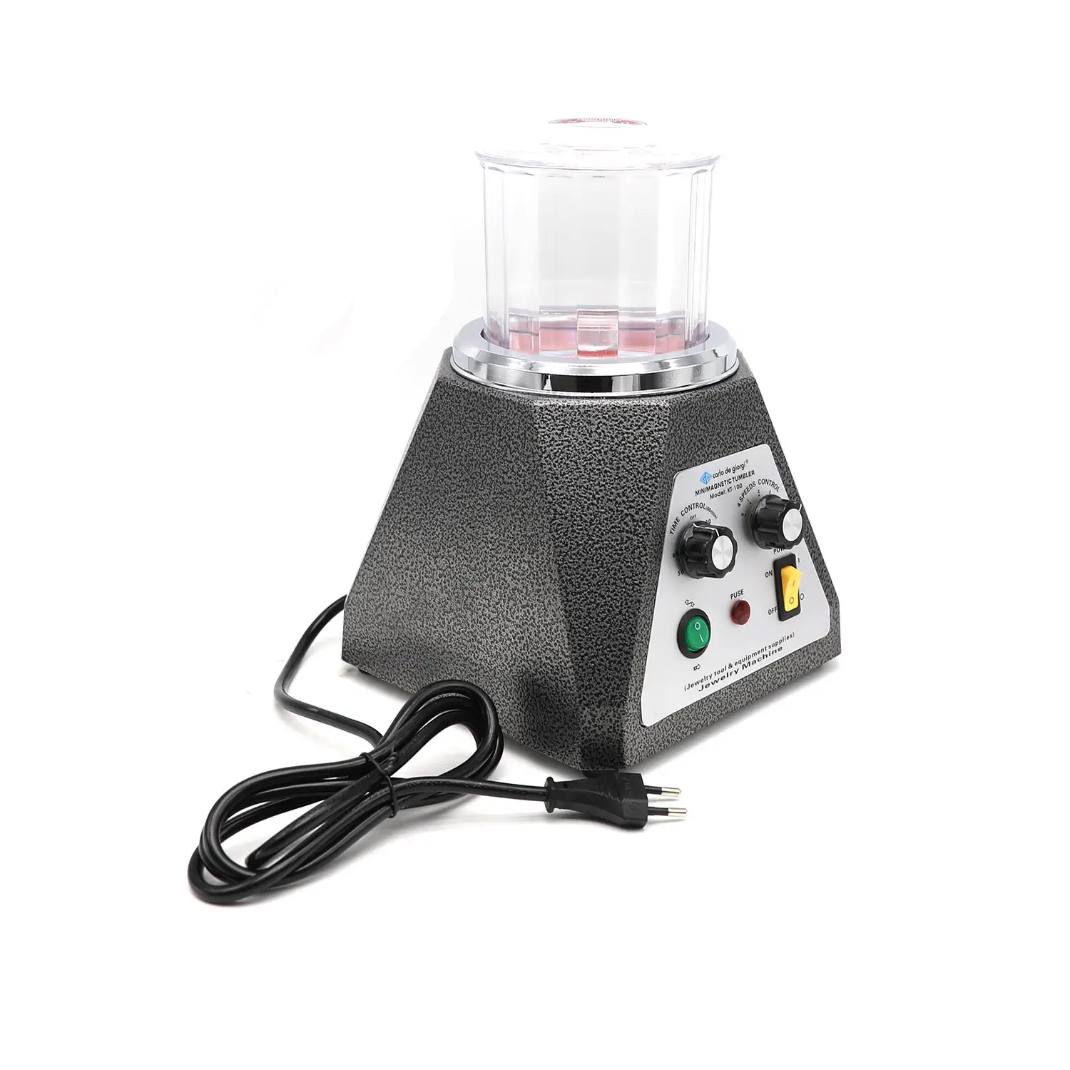 

Mini Style Magnetic Polishing Machine KT-100 for Jewelry Polisher Metal good quality portable polisher