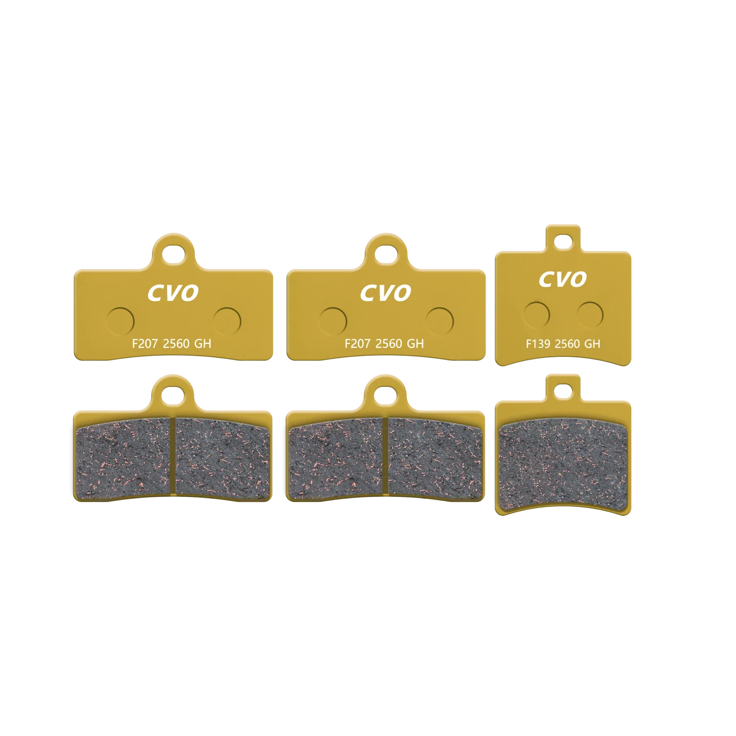 Wear Resistant Heat Resistant Motorcycle Brake Pads for TARO TR300T Hot Sale All-Weather Disc Brake Pads