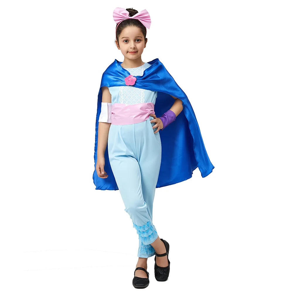 Disfraz de Bo Peep para Niñas, Disfraz de Pastora de Toy Story 4, Disfraz de Halloween, Disfraz de Carnaval, Disfraz de Pastora