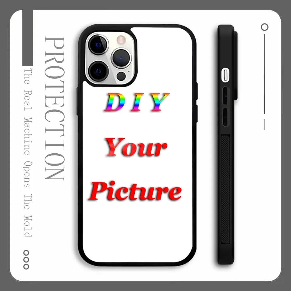 

DIY Your Picture Customer Individuality Gift Phone Case For IPhone 16 15 14 13 12 11 Pro Xs Max Mini Plus Celulares Hard Funda