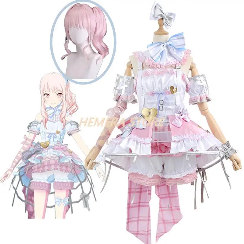 Project Sekai Colorful Stage Akiyama Mizuki Cosplay Costume Anime Dresses Role Party Christmas Halloween Carnival Girl Sets