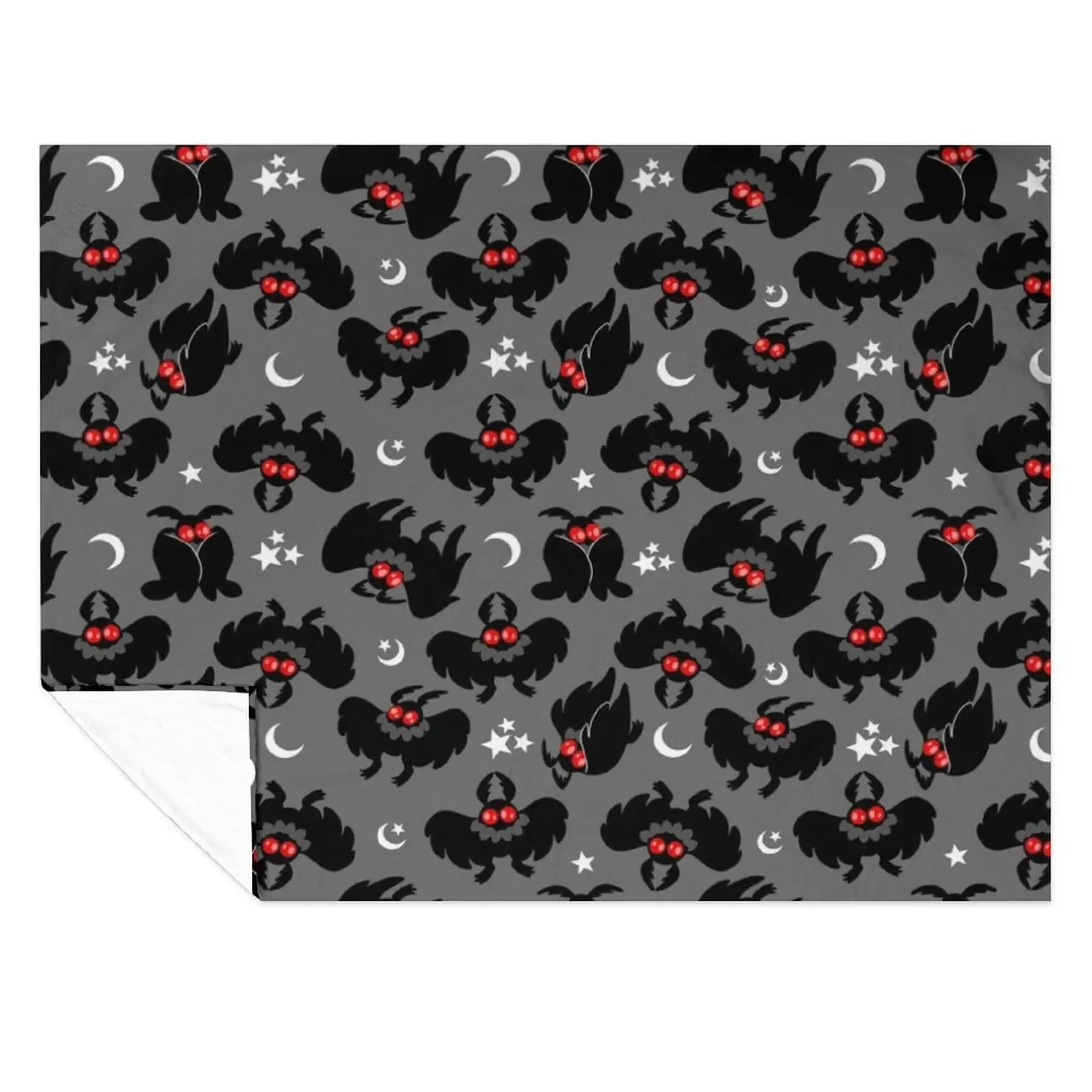 

Cute Cryptids - Mothman Pattern Throw Blanket warm for winter Multi-Purpose Extra Large Throw For Baby Blankets