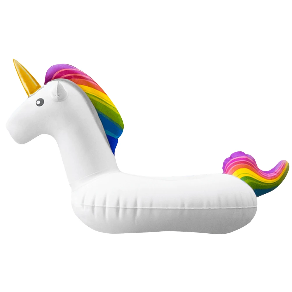 ลอยถ้วยผู้ถือ Inflatable สระว่ายน้ําเครื่องดื่มถ้วย PVC Cooler ตาราง Party Supplies ของขวัญสําหรับครอบครัวเพื่อน
