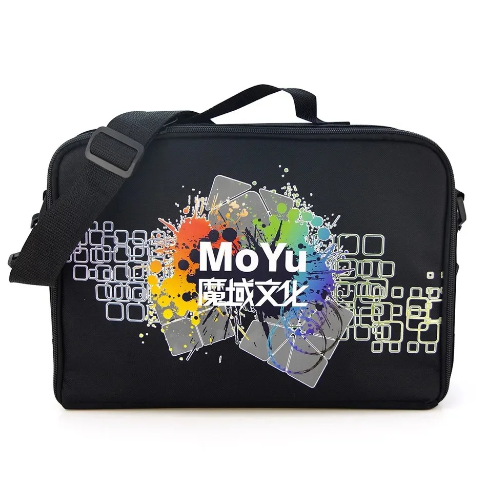 MoYu Rucksack Tasche Schwarz Professionelle Rucksack Tasche Für Magic Puzzle Cube 2x2 3x3x3 4x4 5x5 6x6 7x7 8x8 9x9 Schulter Tasche Handtasche – Detail 12