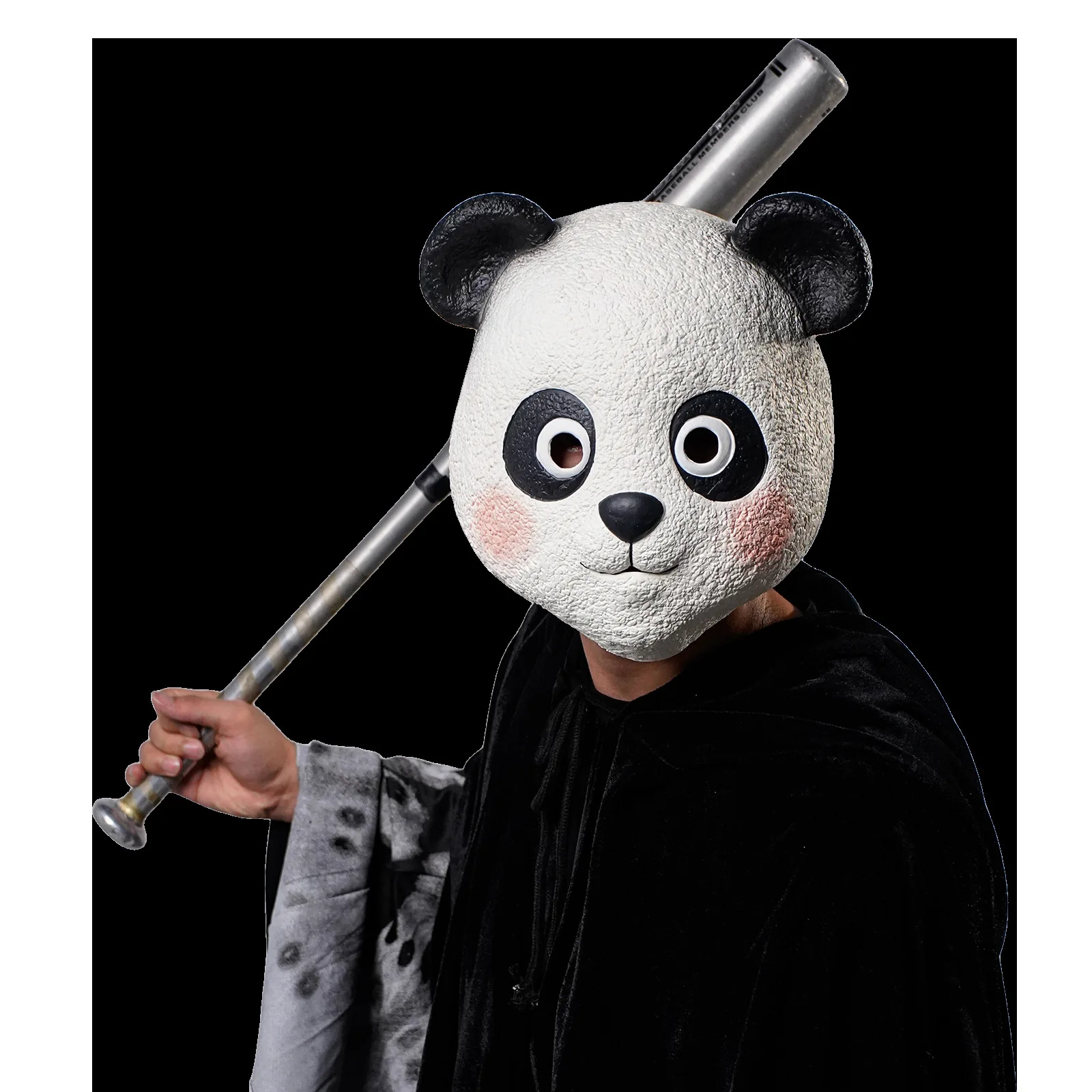 

Латексная маска панды для взрослых и детей, маска на всю голову животных для Хэллоуина, косплея, реквизит для вечеринки, мультяшная аниме, ролевая игра, костюмная маска