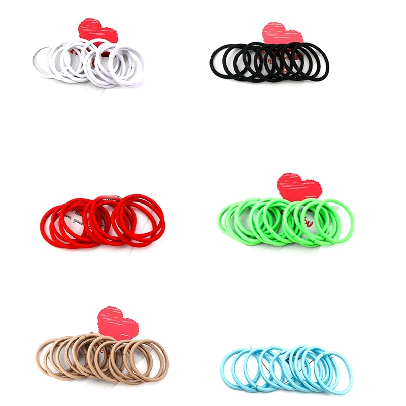 

600PCS Womens Elastics Hair Tie, 4Mm Ponytail Holders Hair Bands,Curly Hair For Women (4Mm) Colour Mixture Durable Easy To Use