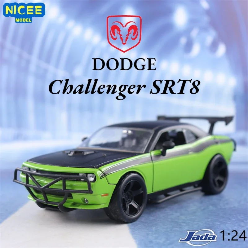 

1:24 Letty's 2011 Dodge Challenger SRT8 Diecasts & Toy Vehicles Muscle Racing Car Model For Children Gift Collection J199