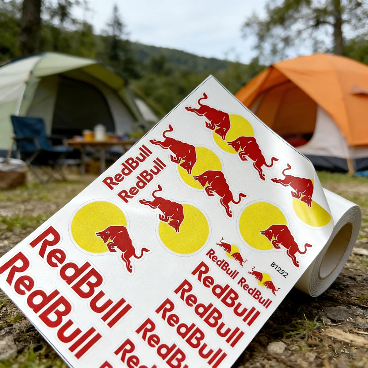 

Red Bull Sticker Decal Kit for KTM Motorcycle Helmet Tank